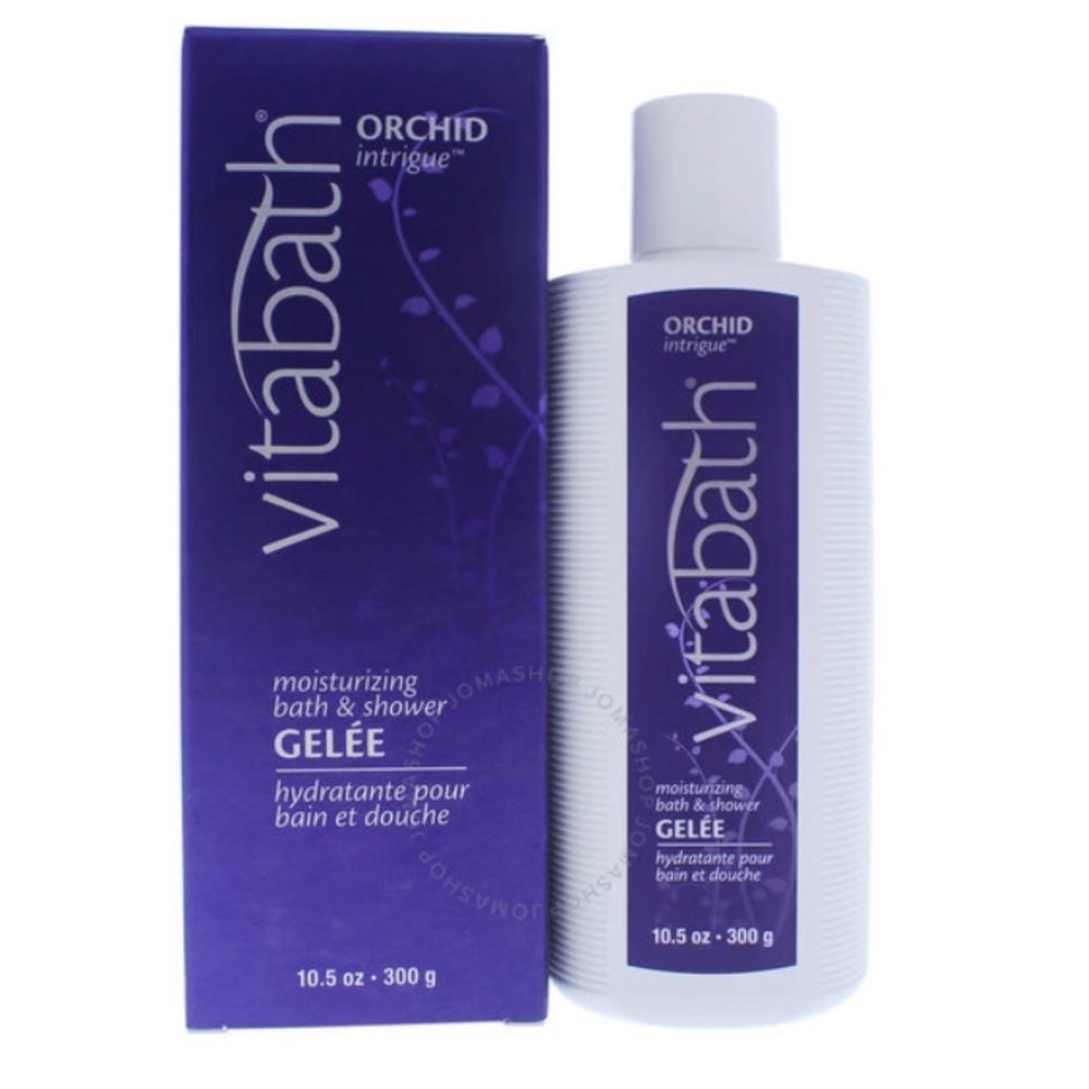 Vitabath Orchid Intrigue Moisturizing Bath and Shower Gel 10.5 oz Gelee